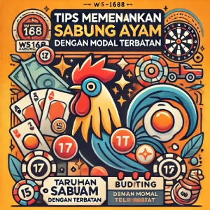 WS168 Sabung Ayam: Tips Memenangkan Taruhan Sabung Ayam dengan Modal Terbatas